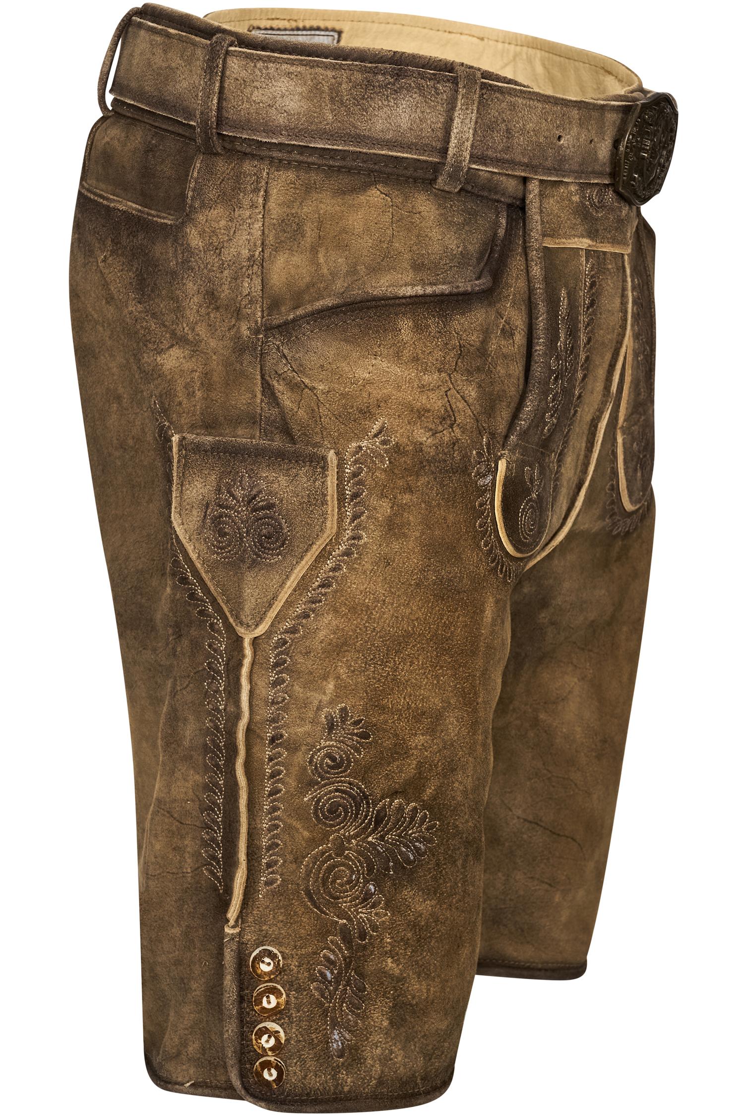 Braune lederhose Weimar von Gamsbock